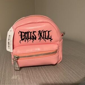 Dolls Kill Pink Mini Backpack